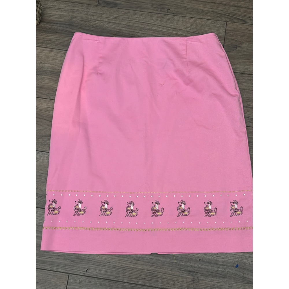 Vintage Requirements Pink Poodle Skirt Size 12 Y2K Retro 50s Vibes